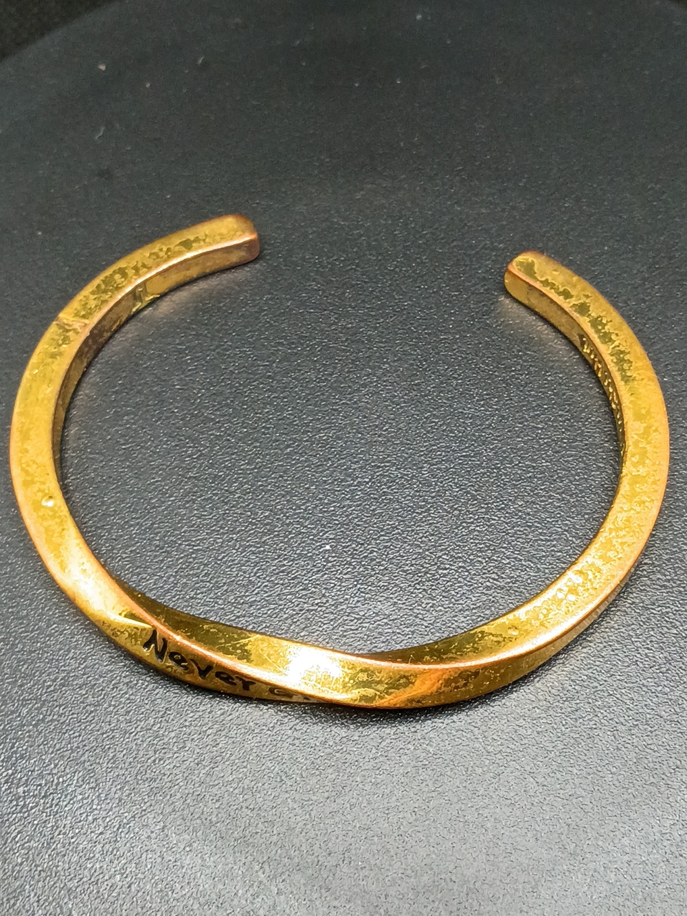 Gold Twist Cuff Bracelet - Unbranded